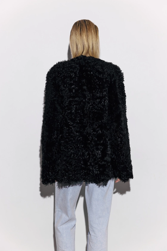 Дублянка-шуба середньої довжини 