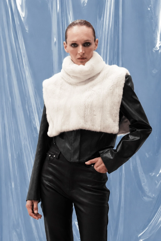 Vintage Mink Dickey - photo 1