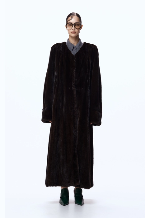 Вінтажна норкова шуба