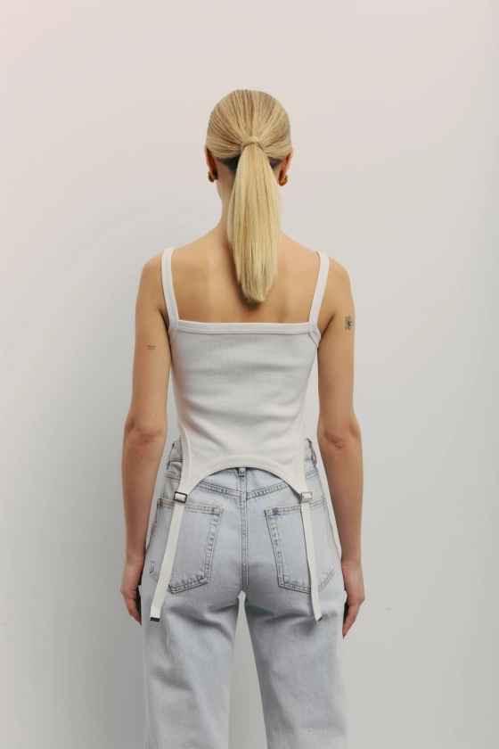 Майка з гартерами 