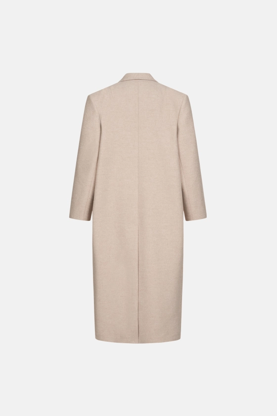 Пальто оверсайз прямого крою 