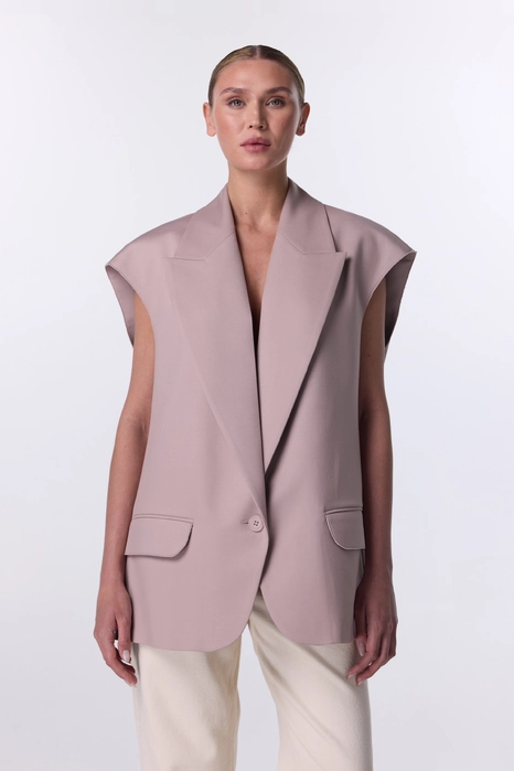 Жилет котоновий оверсайз