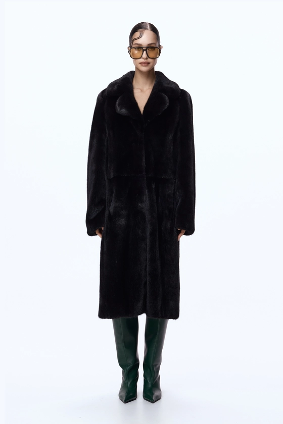 Вінтажна норкова шуба 