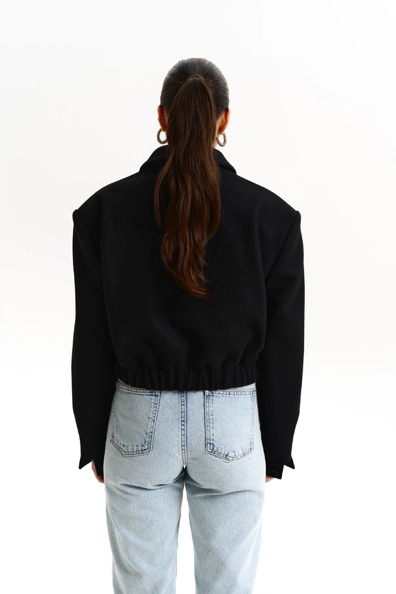 Бомбер на ґудзиках з трикутником 