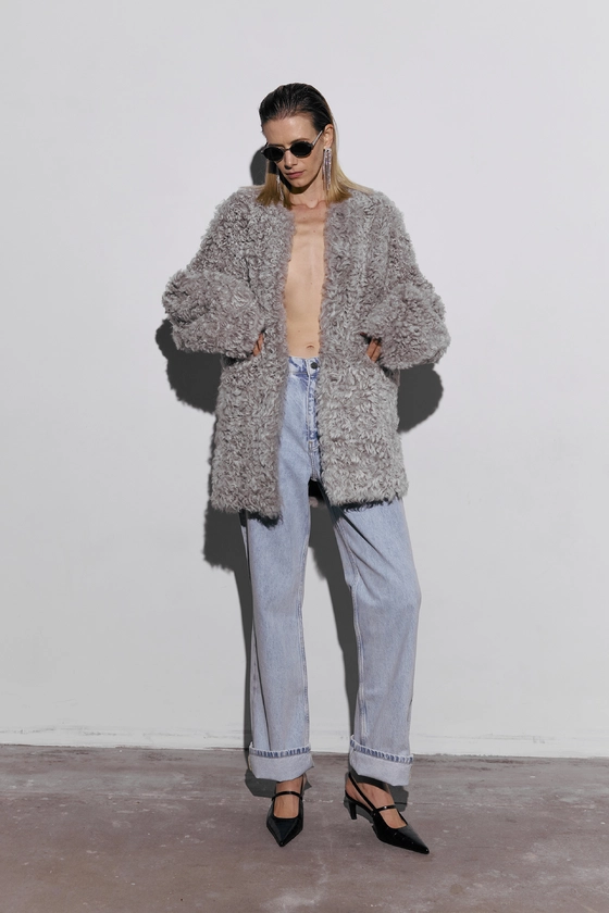 Дублянка-шуба середньої довжини 