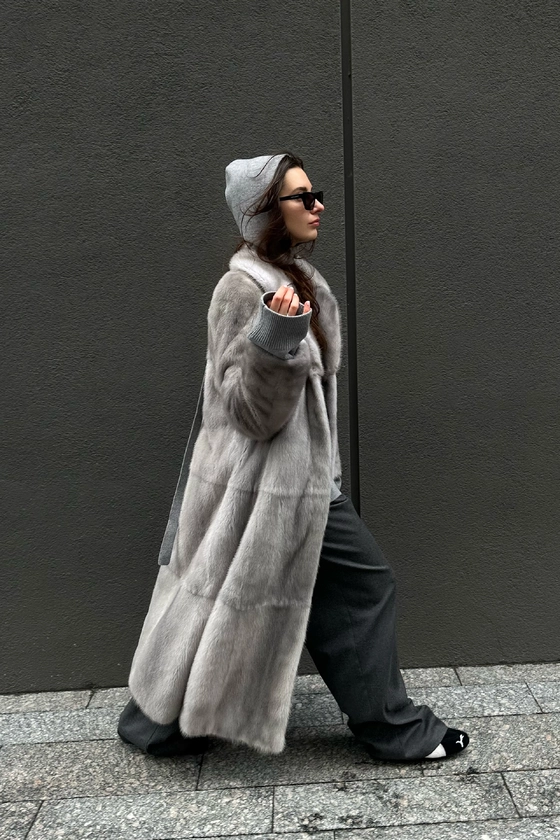 Вінтажна норкова шуба 