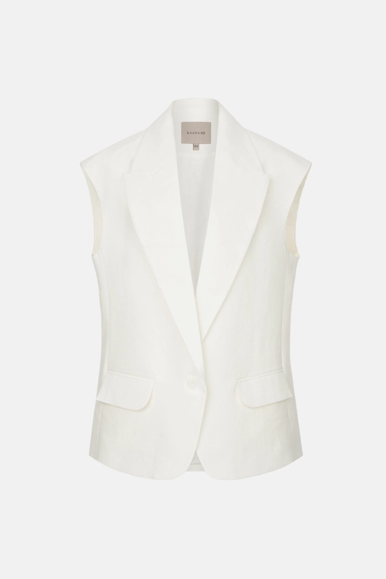 Linen oversized vest - photo 1
