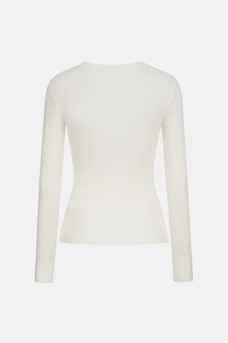 Лонгслів приталений напівпрозорий