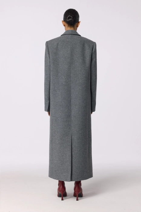 Straight cut coat