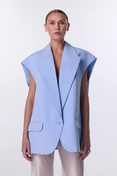 Жилет котоновий оверсайз