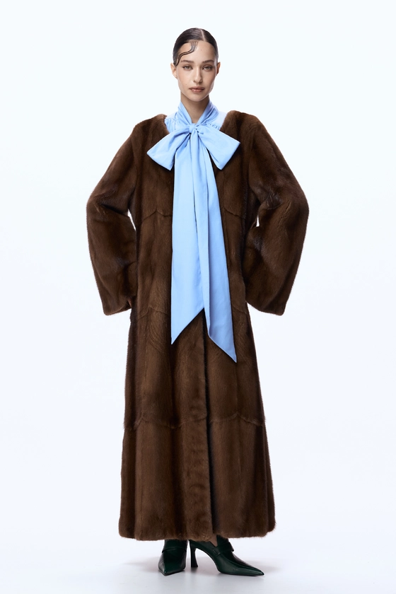 Вінтажна норкова шуба 