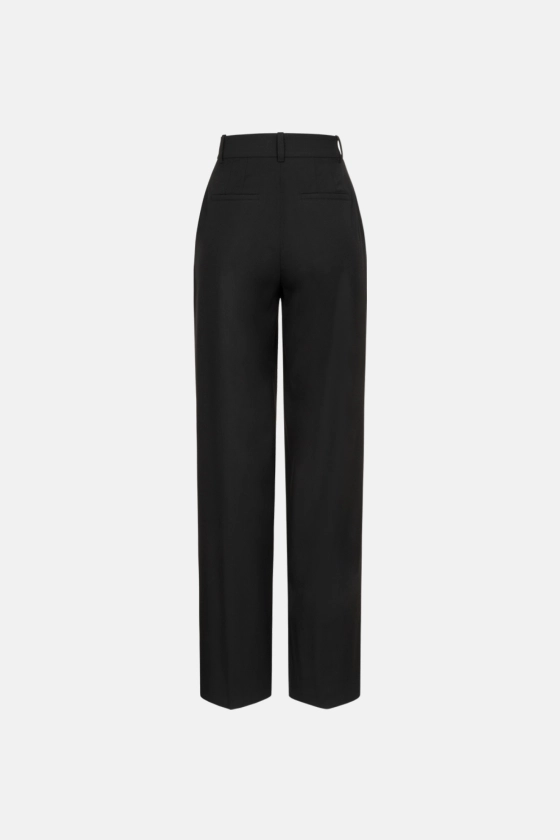 Relaxed wool pants - photo 2