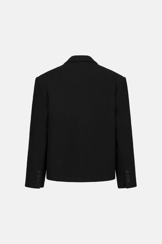 Пальто-жакет оверсайз з трикутничком 