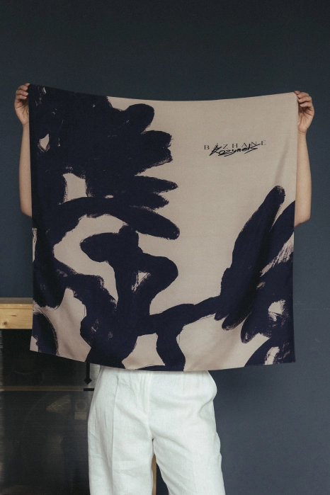 Хустка Bazhane & Kozynets Chrysanthemum Noir