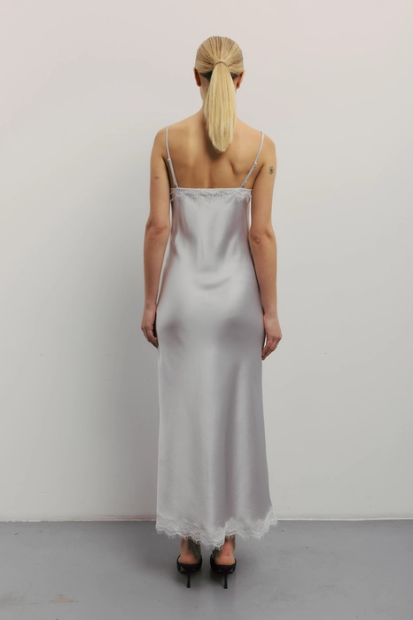 Сукня максі з мереживом