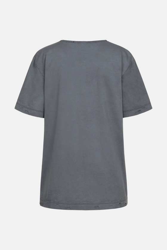 Вінтажна футболка оверсайз з принтом Янгол 