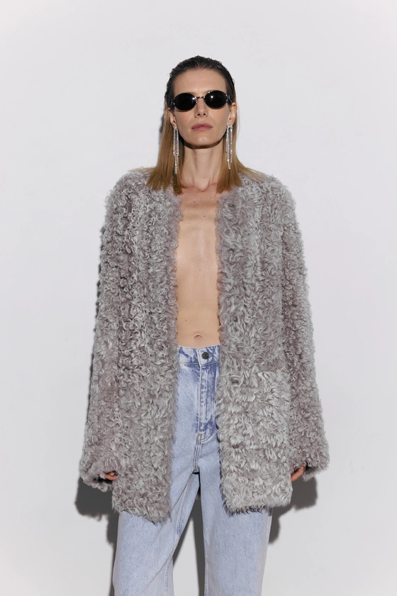 Дублянка-шуба середньої довжини 