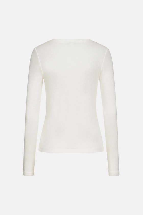 Лонгслів приталений напівпрозорий 