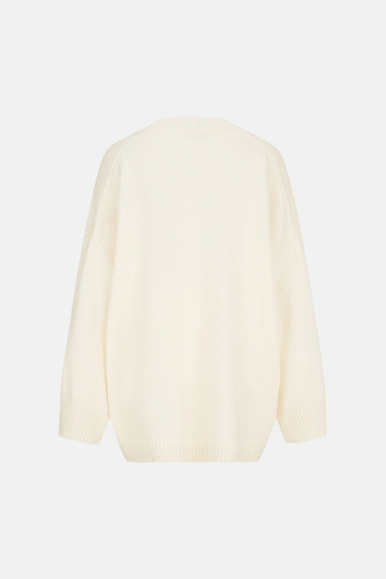 Светр подовжений оверсайз 