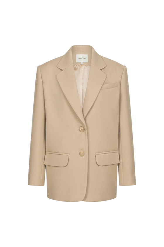 Пальто-жакет оверсайз 