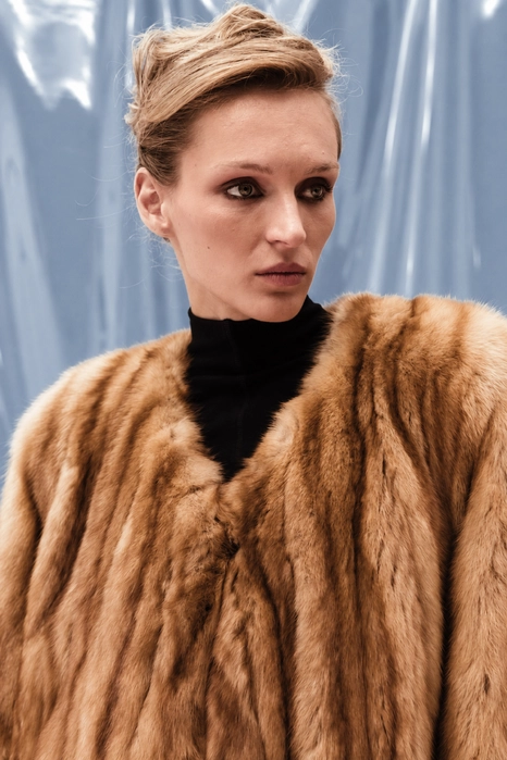 Вінтажна шуба з соболя