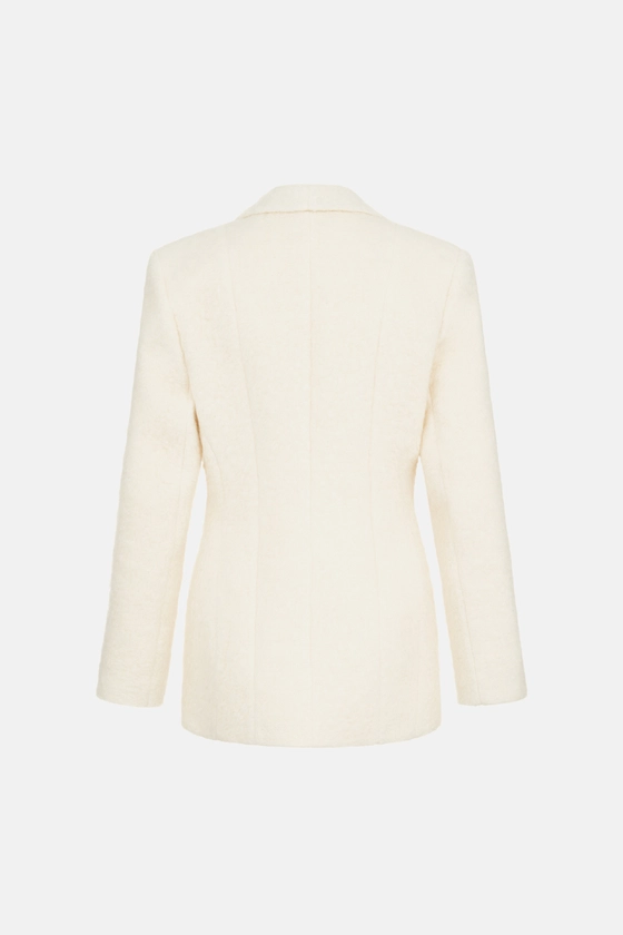 Пальто-жакет Fuzzy Alpaca 