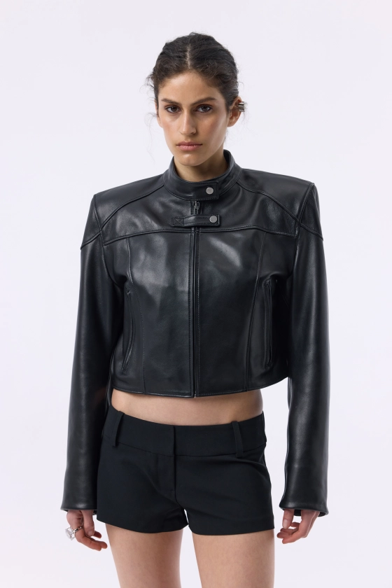 Куртка шкіряна Kyiv Edge 