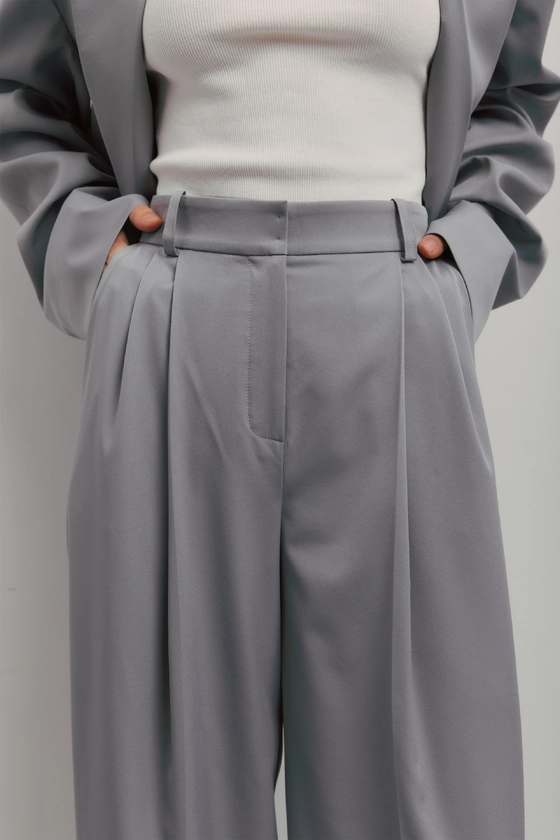 Relaxed cotton pants 