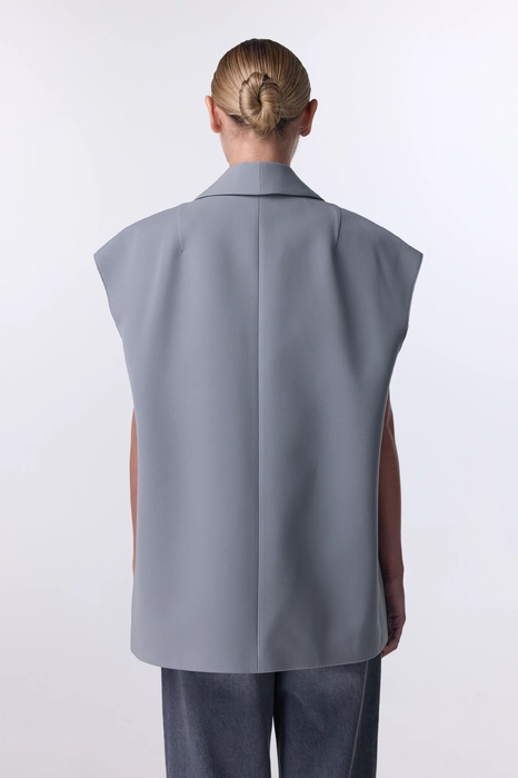 Жилет котоновий оверсайз