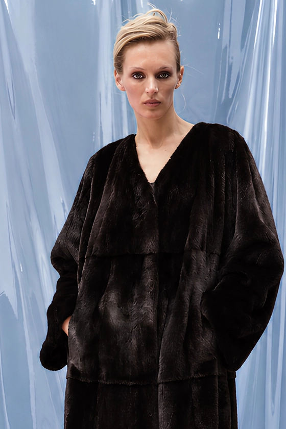 Vintage mink coat BlackGlama - photo 4