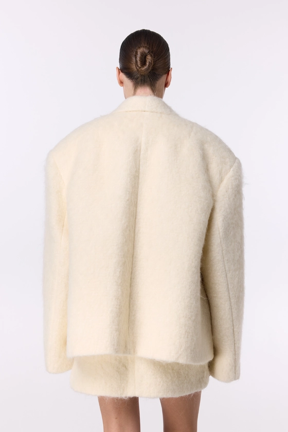 Пальто-жакет Soft з альпаки 