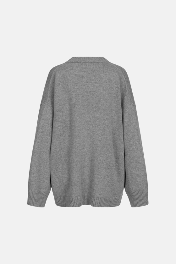 Светр подовжений оверсайз 