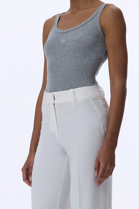 Slick tailored cotton pants - photo 5