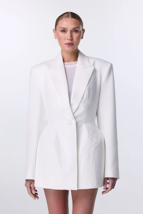 Noir cotton blazer