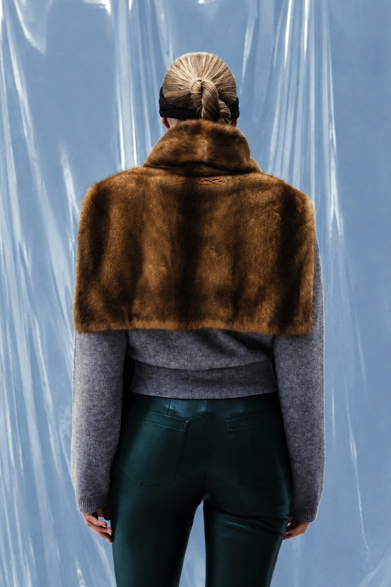 Vintage Mink Dickey - photo 2