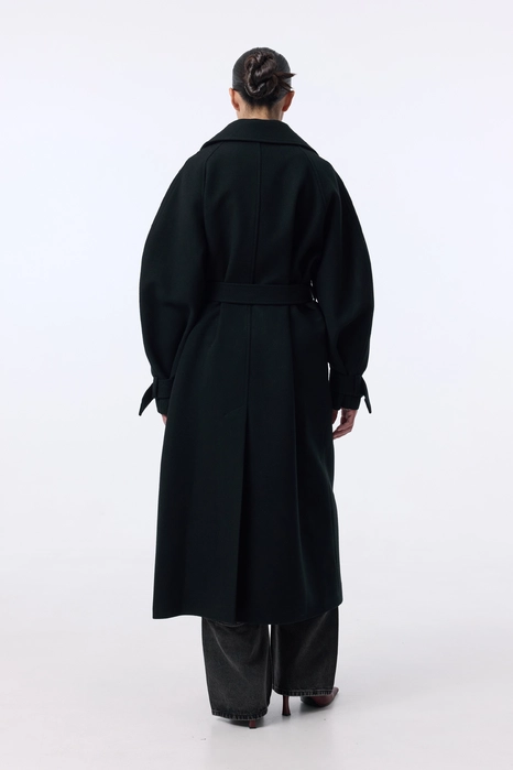 Пальто максі зі спущеним рукавом