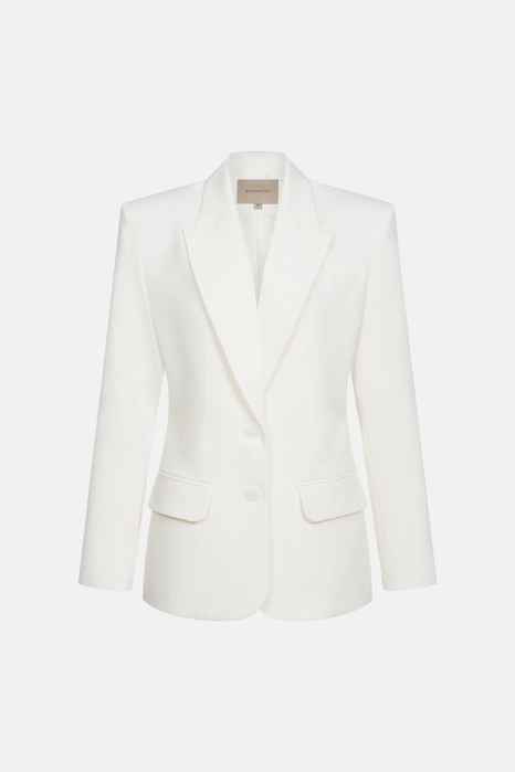 Жакет котоновий однобортний, приталений