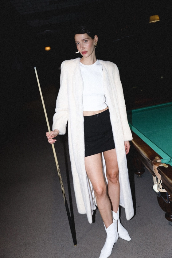 Вінтажна норкова шуба 