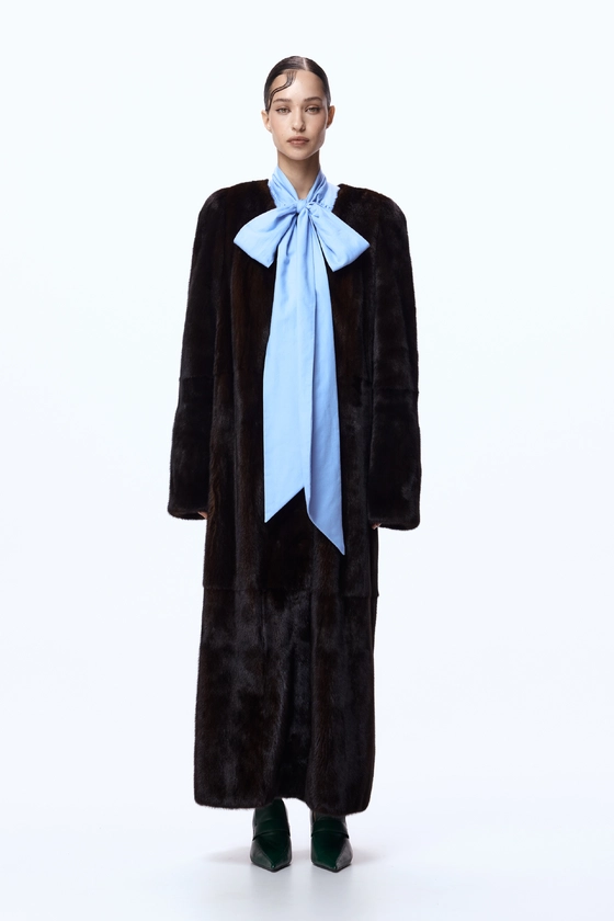 Вінтажна норкова шуба 