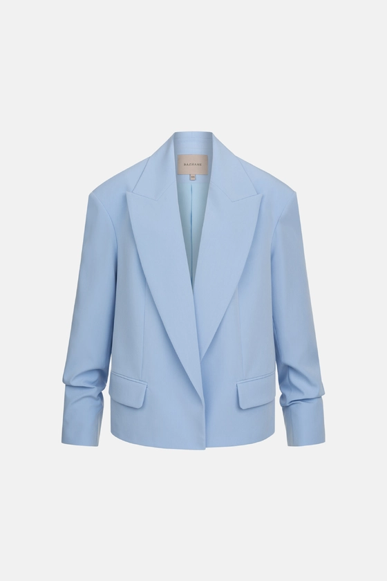 Жакет котоновий зі збіркою на рукаві 