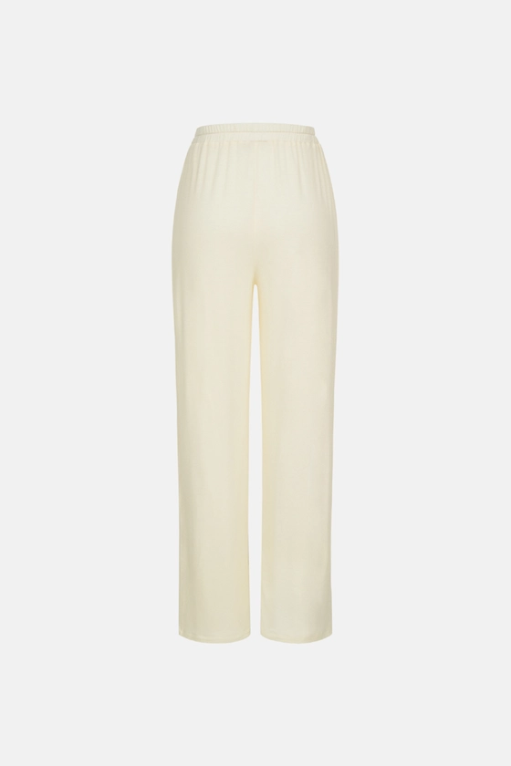 Брюки прямого крою напівпрозорі 