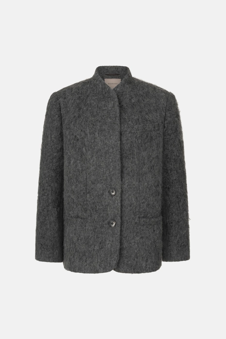 Lucid alpaca coat-jacket