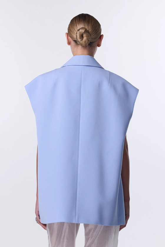 Жилет котоновий оверсайз 