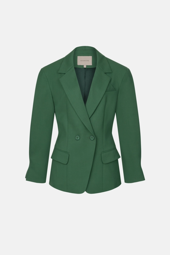 Жакет вовняний приталений 