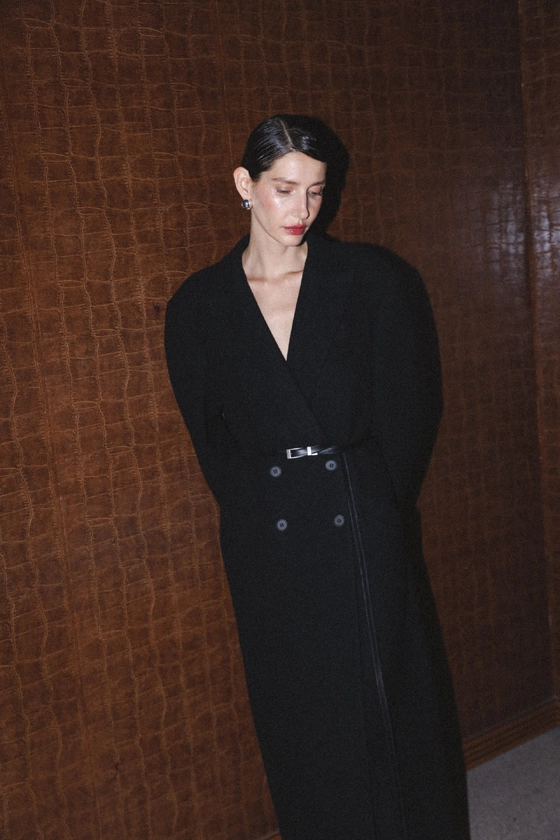 Подвійний шкіряний ремінь 