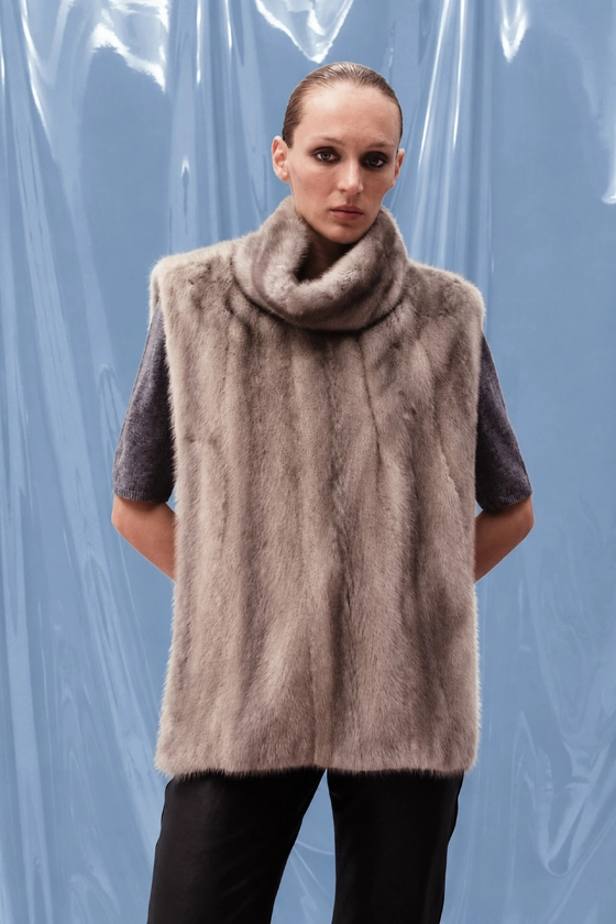 Vintage Mink Dickey - photo 1