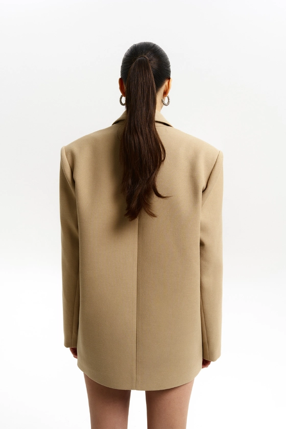 Пальто-жакет оверсайз 