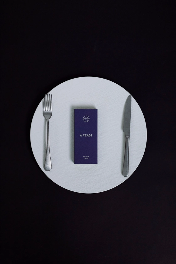 Аромапалички Incense Perfumer A Feast x Limited Edition, 30 шт, прянощі, дерево, цитрус темно-синій DU-AS70 