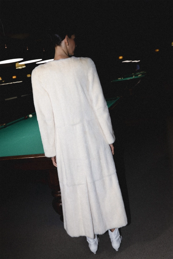 Вінтажна норкова шуба 