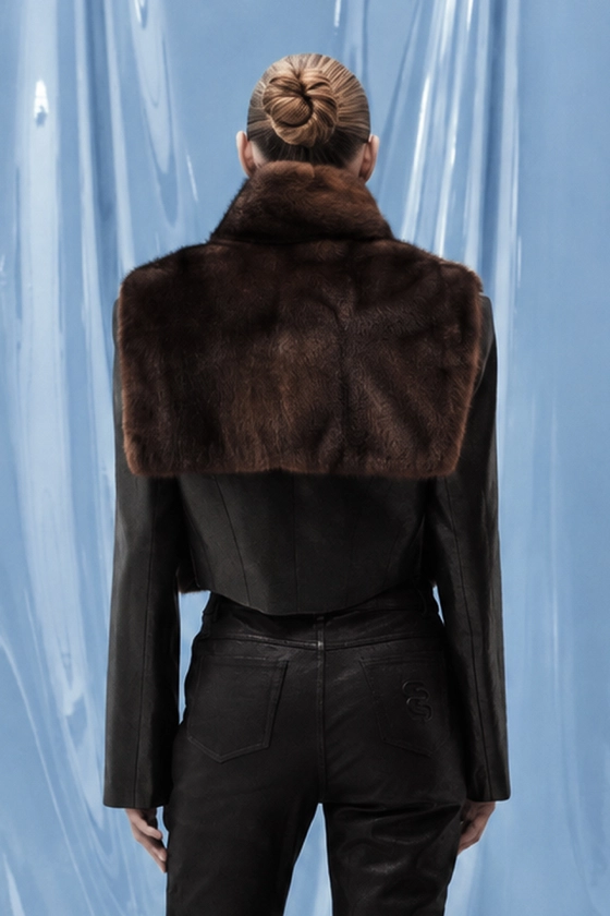 Vintage Mink Dickey - photo 2